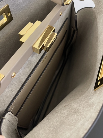 フェンディバッグ素材ディテール